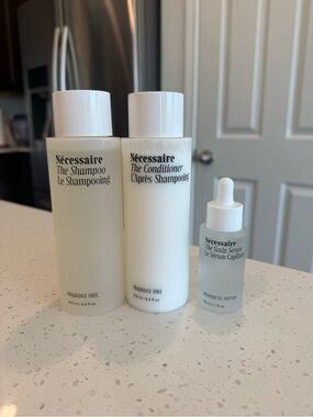 Necessaire Shampoo, Conditioner & Serum Set
